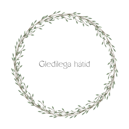 Jólamerkimiðar | 12 stk