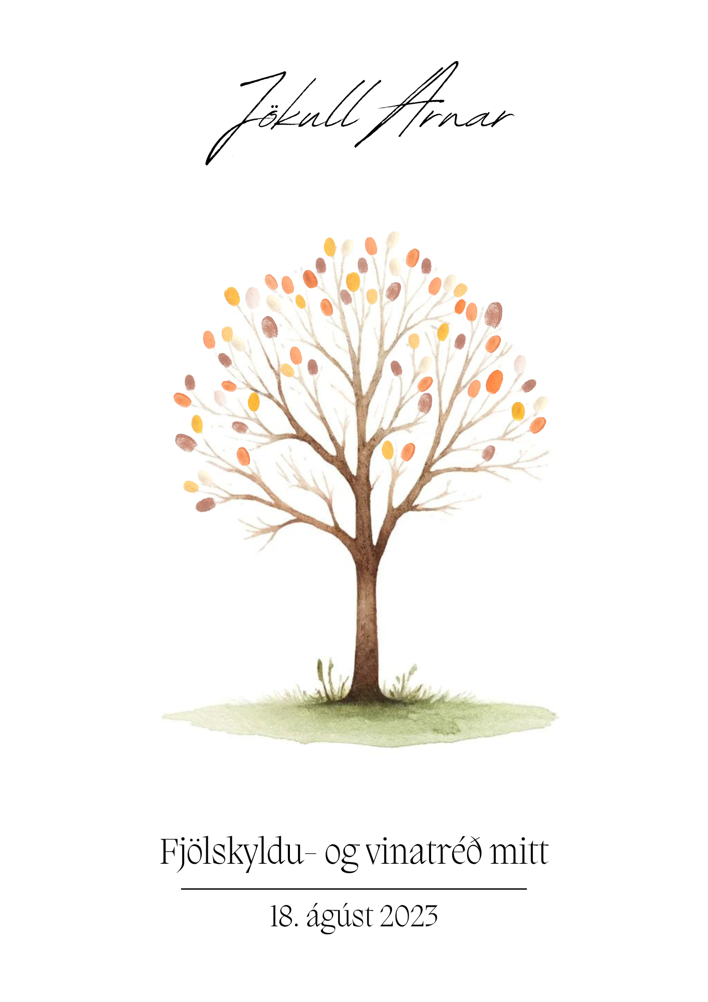 Tré fingrafara gestabók