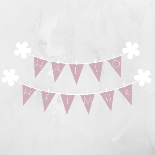 Halló heimur borði | Bleikur